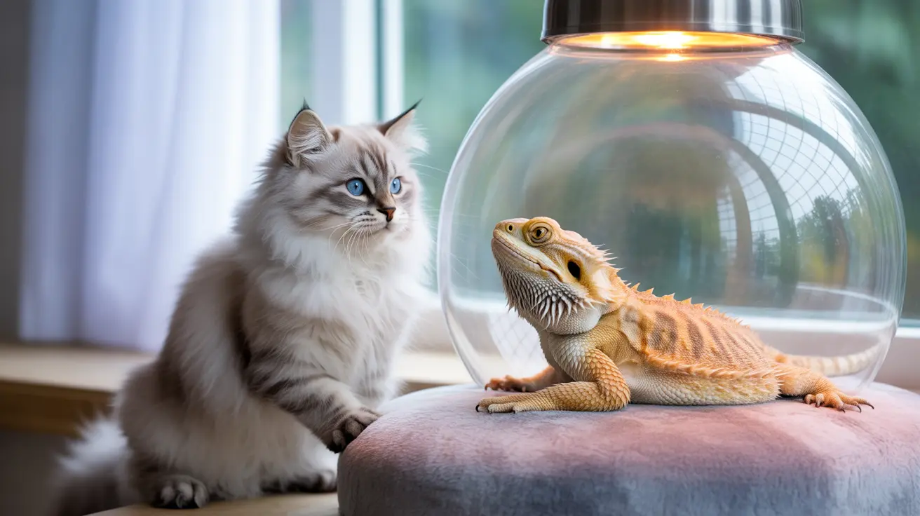 ¿Pueden convivir gatos y dragones barbudos? Guía completa de seguridad