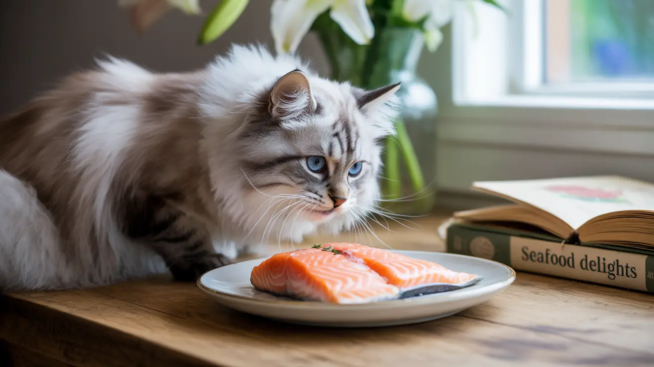 猫に鮭やサーモンを与える完全ガイド：メリット・リスク・注意点
