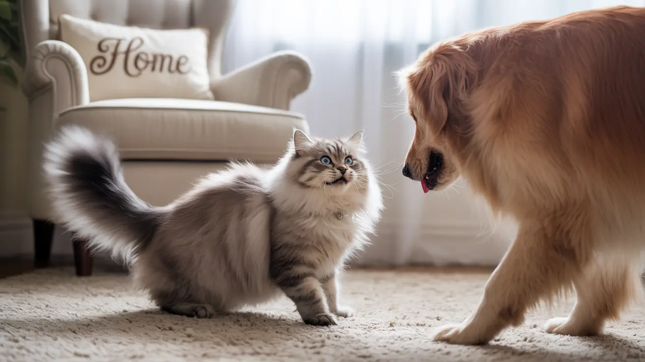 猫がシャーと威嚇する理由とは？愛猫の警告サインを読み解く