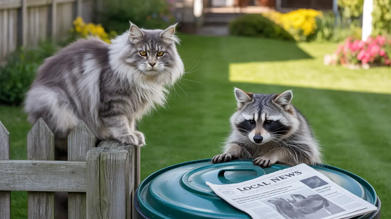 ¿Pueden los gatos cruzarse con mapaches?