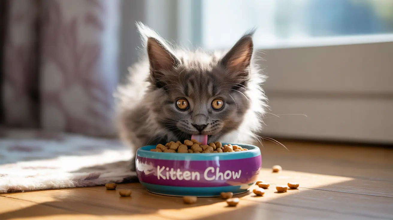 La différence calorique entre la nourriture pour chaton et pour chat adulte