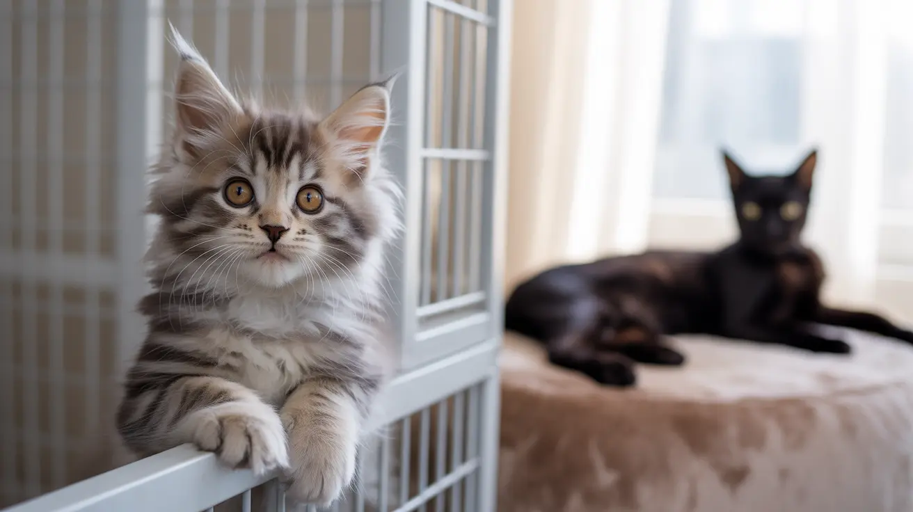 先住猫と子猫の上手な紹介ガイド：成功のための専門家のコツ