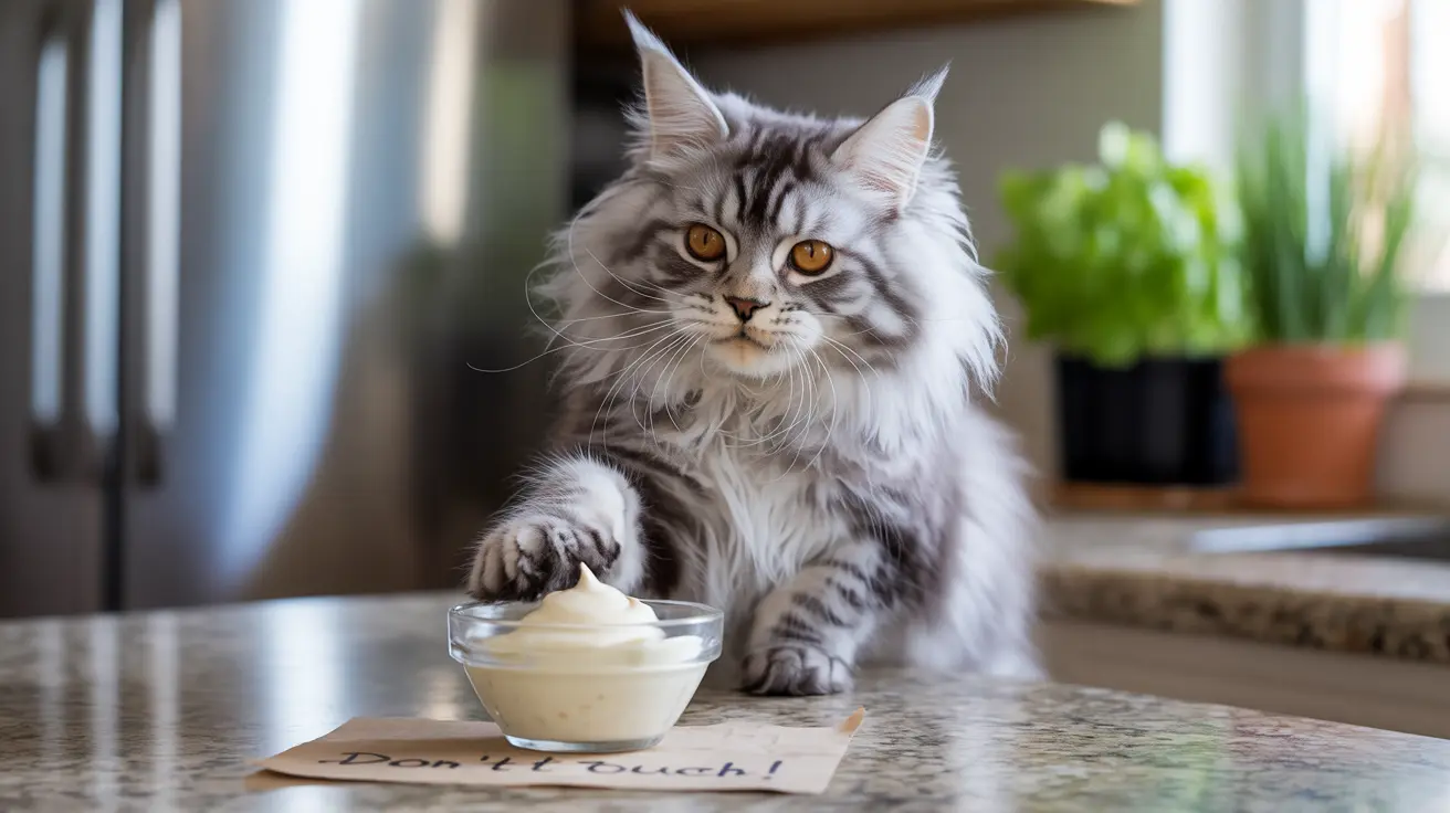 Chat et mayonnaise : dangers, risques et conseils vétérinaires