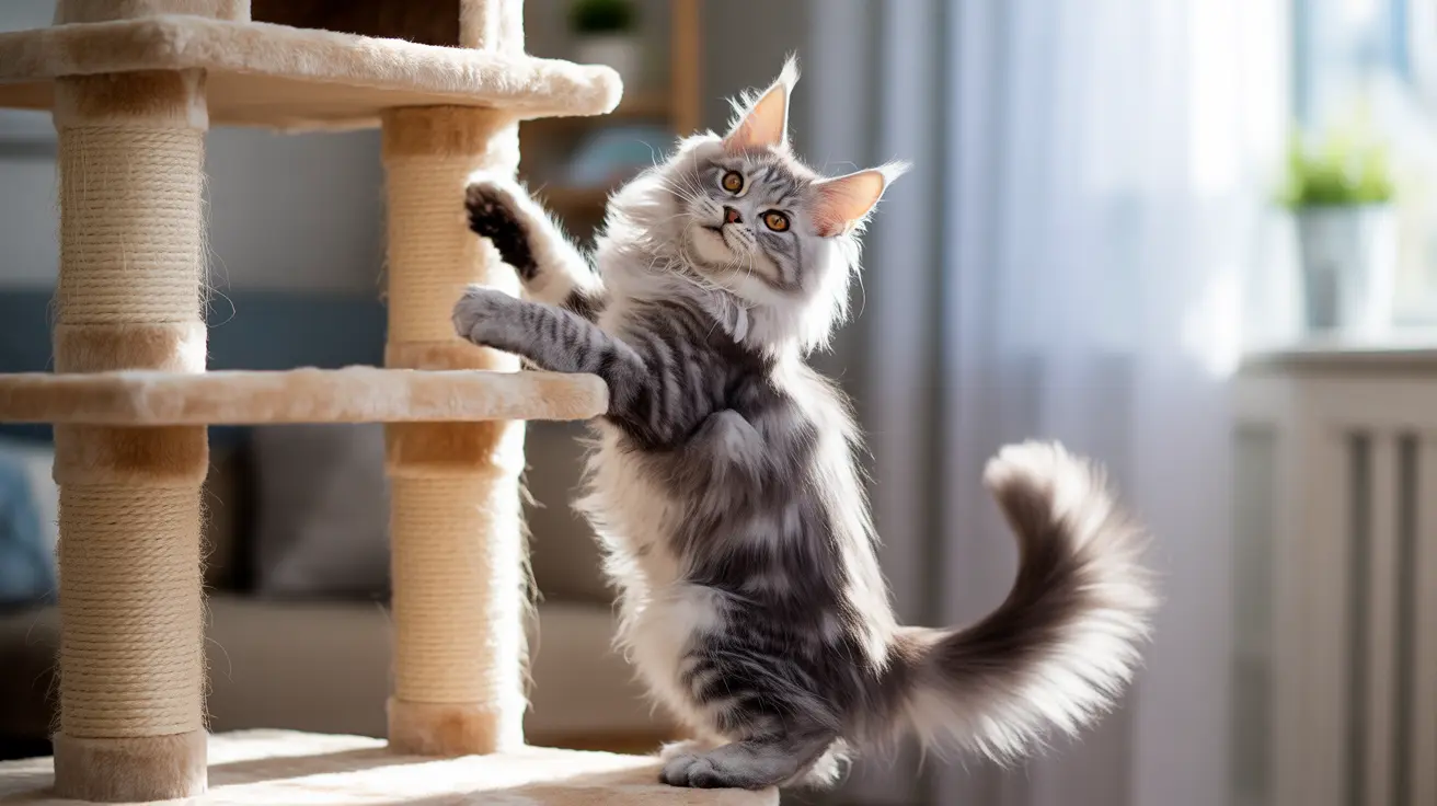 Caractéristiques physiques des chats moitié Maine Coon