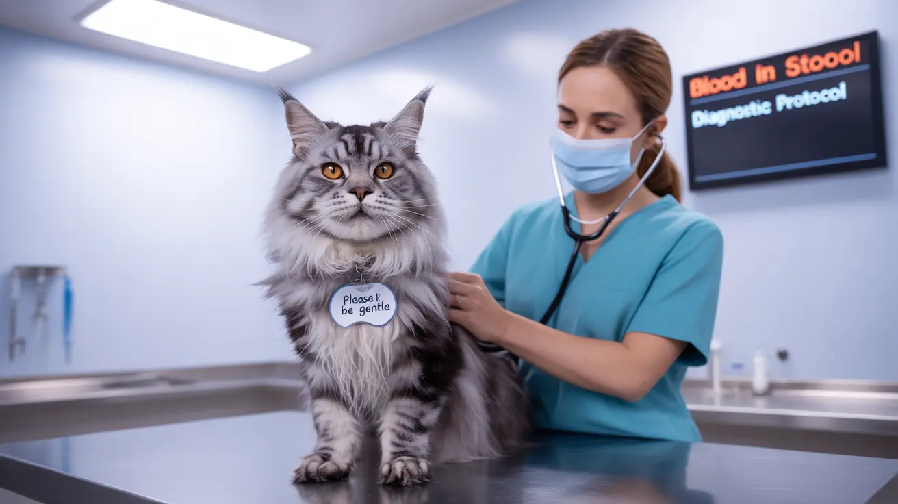 猫の便に血が混じる原因・症状・治療ガイド