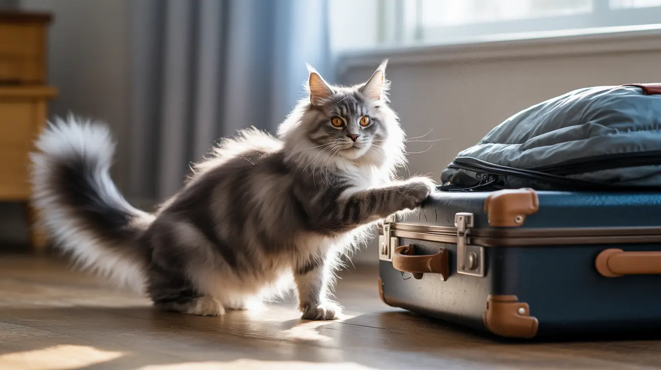 Signes que votre chat est contrarié d’être laissé seul
