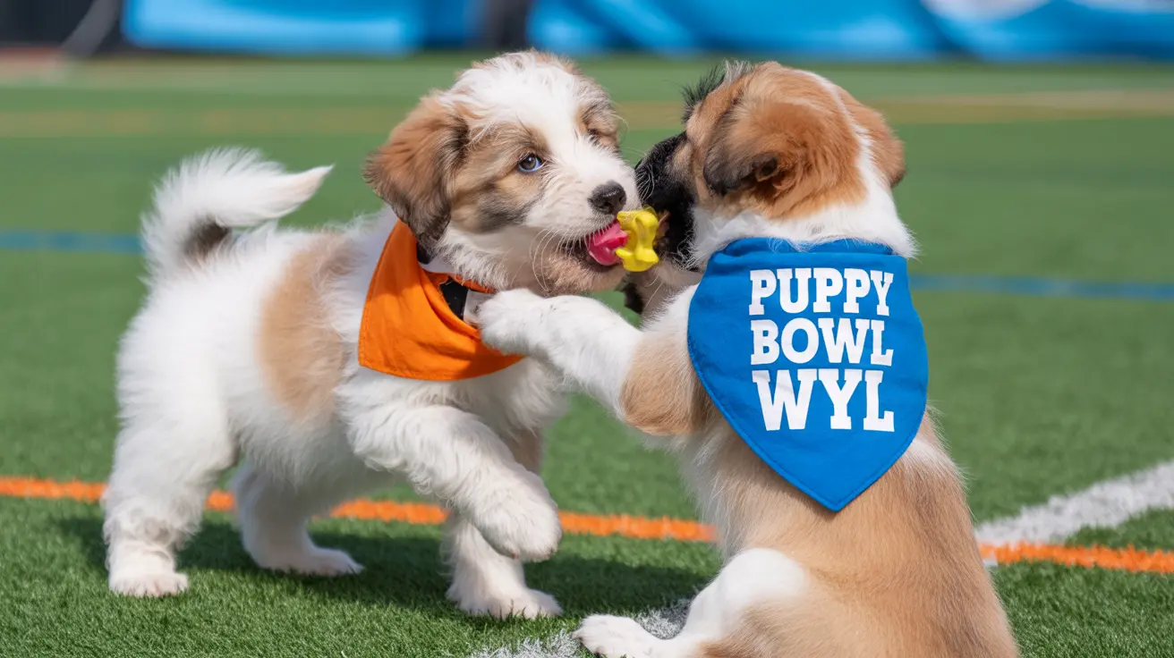 Los perros rescatados del área de Philadelphia brillan en Puppy Bowl 2026