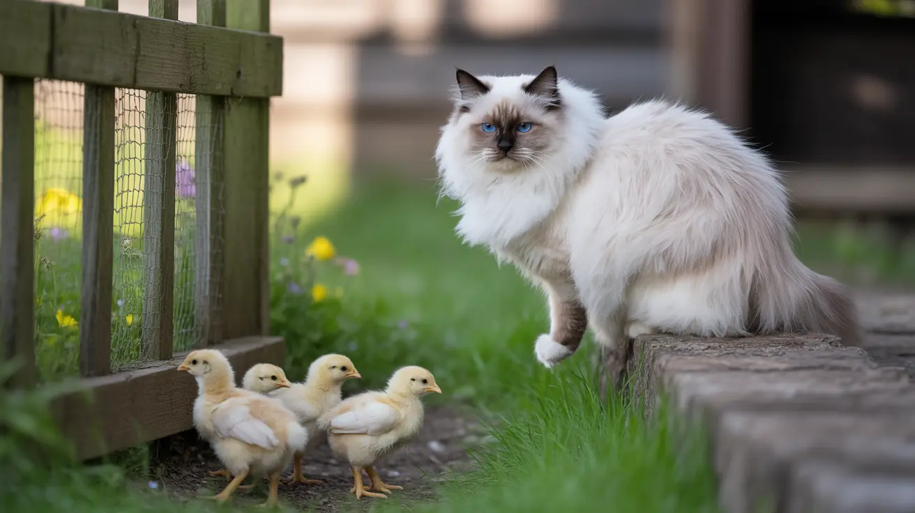 Comprendiendo el Riesgo: Cuando los Gatos Atacan a las Gallinas