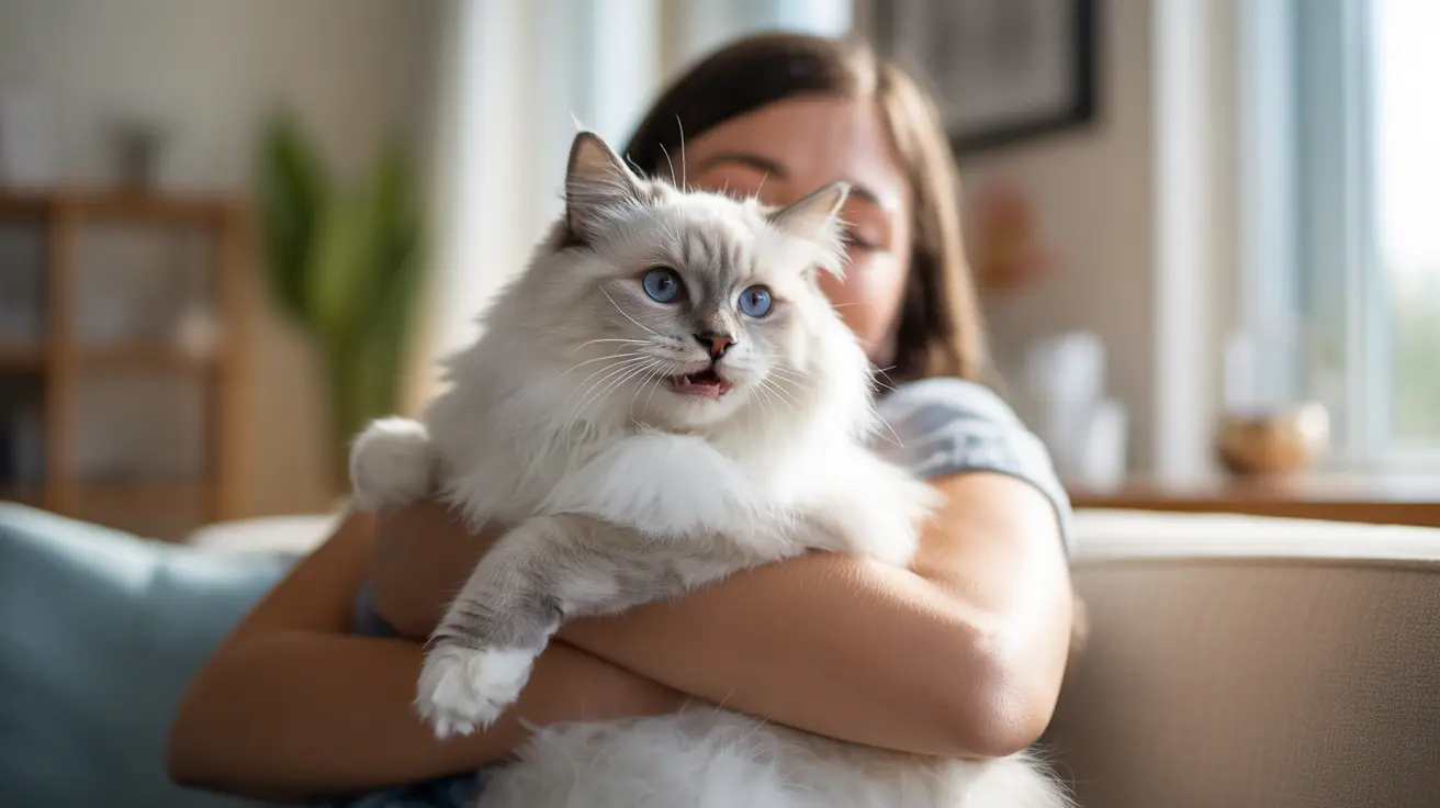 Why Does My Cat Meow When I Pick Her Up? Understanding Your Cat's Vocal Signals