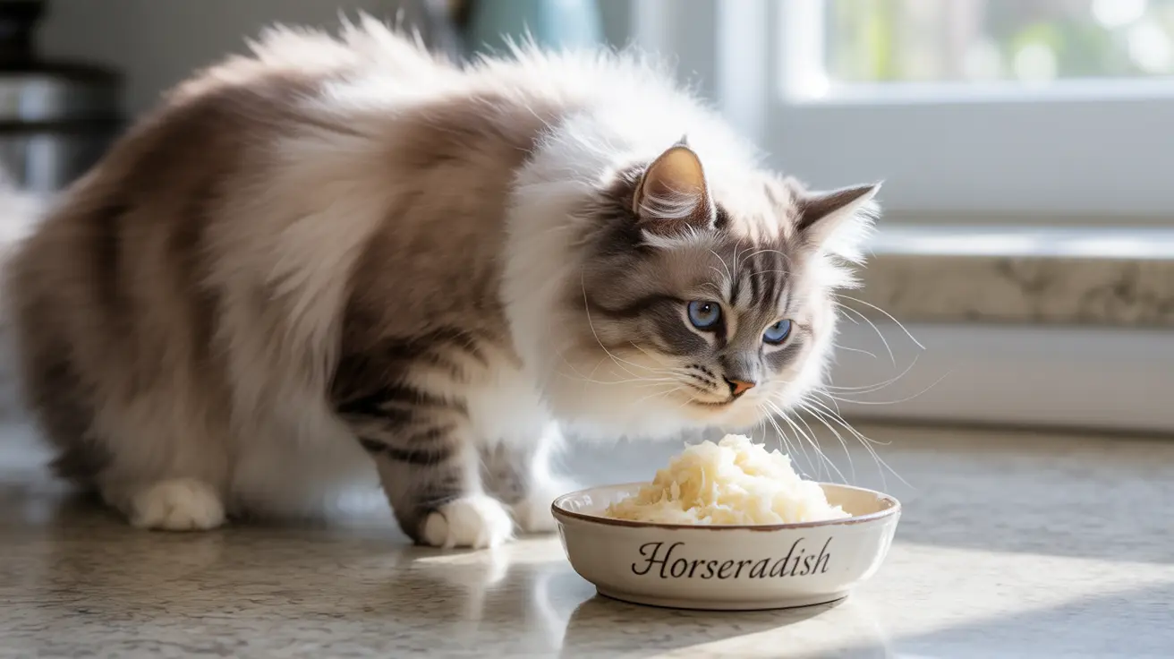 ¿Pueden los gatos comer rábano picante? Guía completa sobre seguridad y riesgos