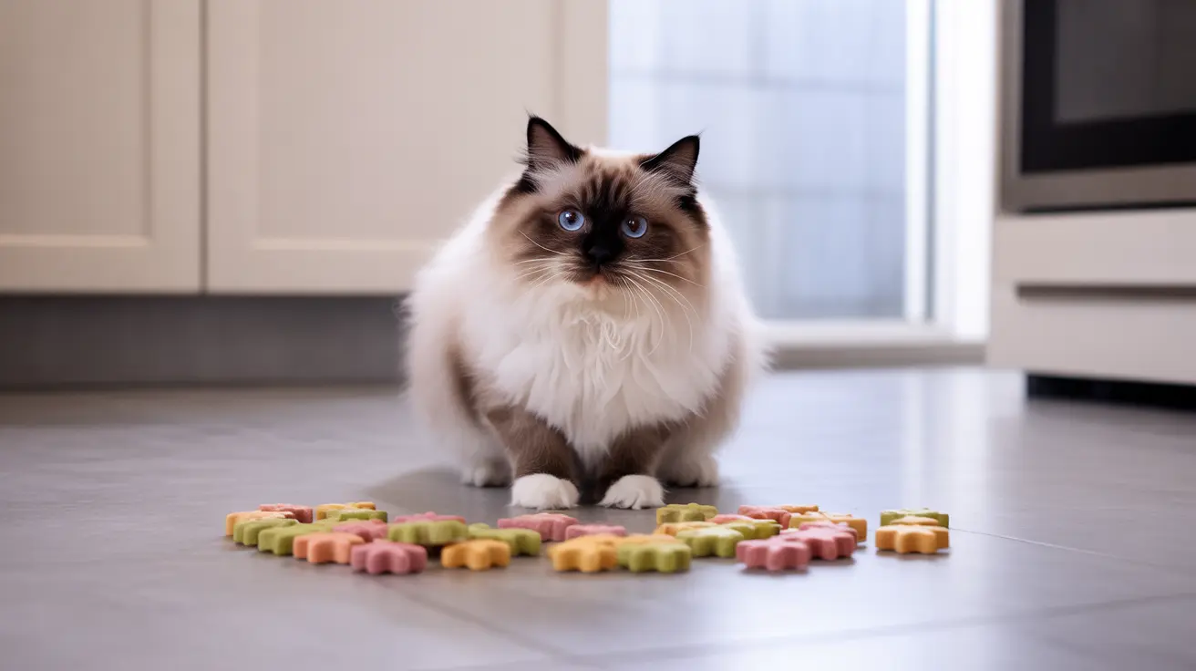 Chat ne mange que des friandises : causes, dangers et solutions