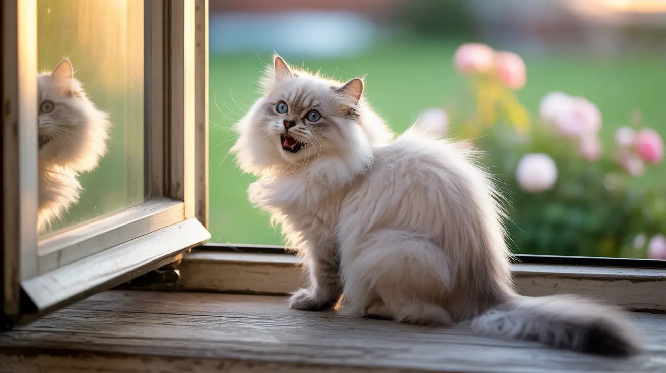 Caterwauling chez le chat : causes, significations et solutions