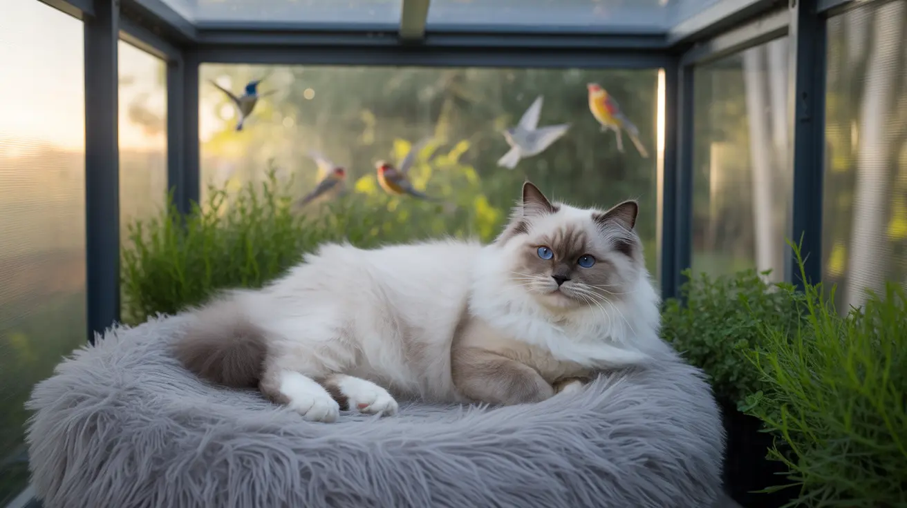 ¿Es seguro dejar salir al gato ragdoll al exterior?