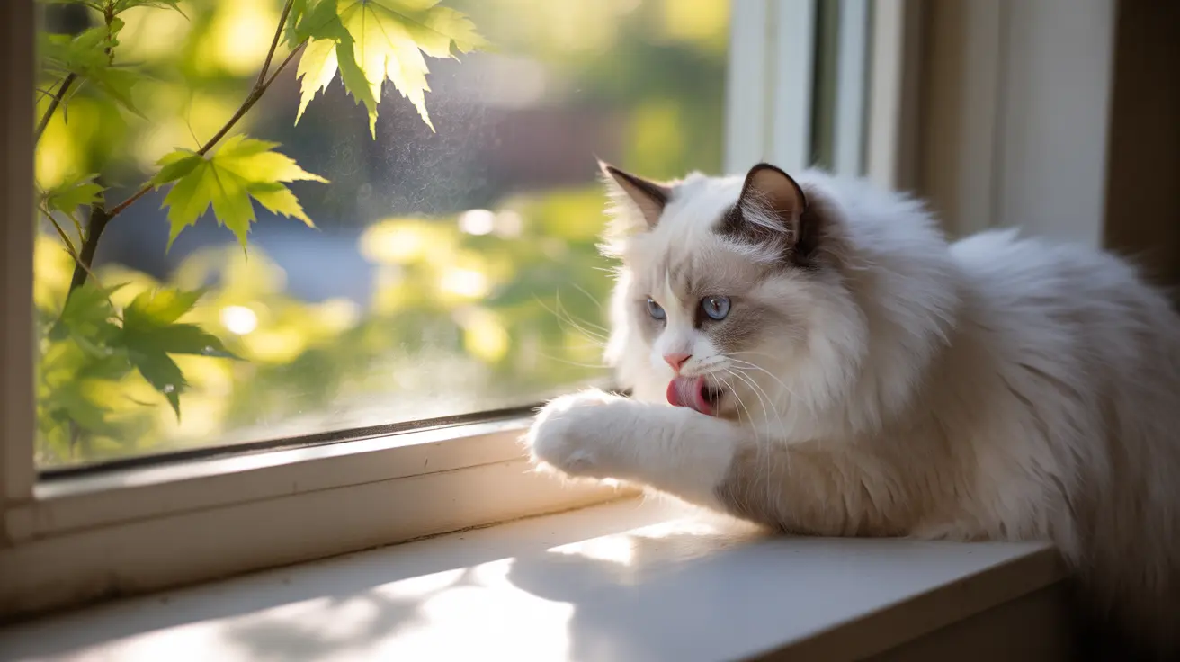 La science derrière le toilettage autonome chez le chat