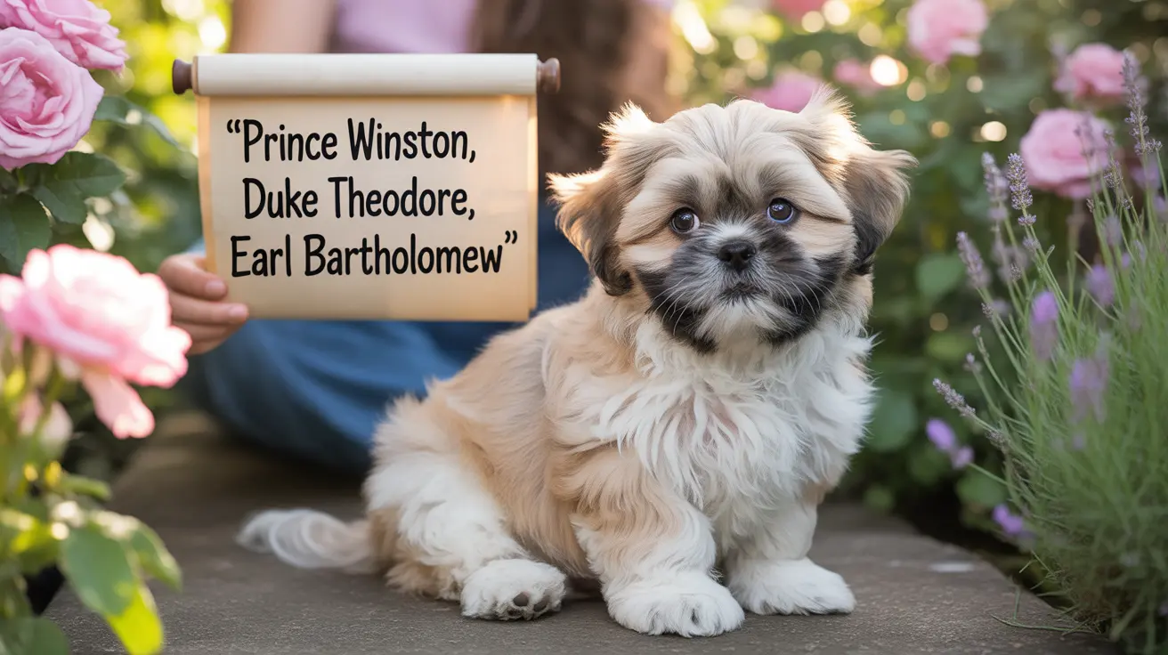 Choisir un nom parfait pour votre Shih Tzu : idées et conseils