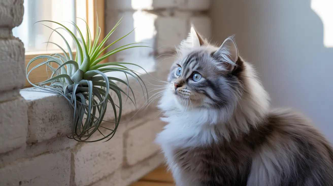 Entendiendo las Plantas de Aire y la Seguridad para los Gatos