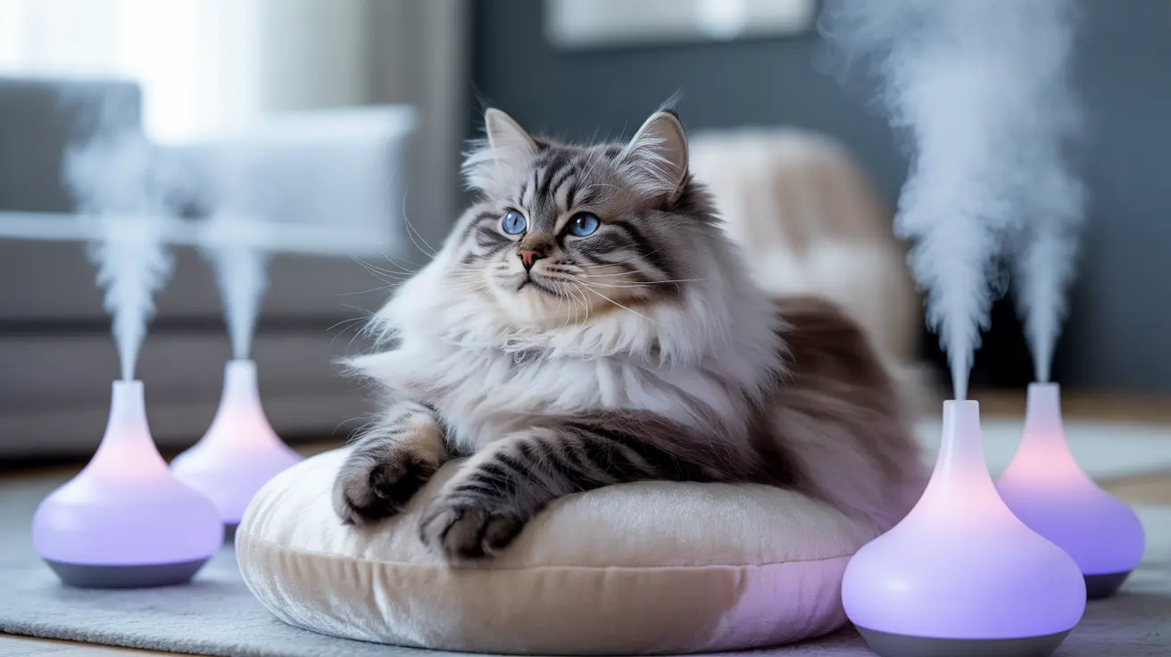 Olores calmantes para gatos: ¿funcionan realmente?