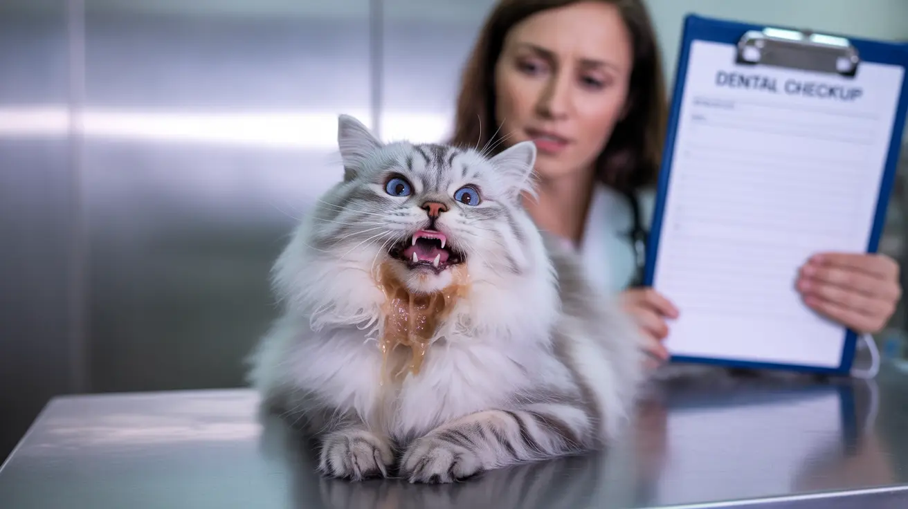 Gato babeando saliva espesa: causas, riesgos y cuándo buscar ayuda veterinaria
