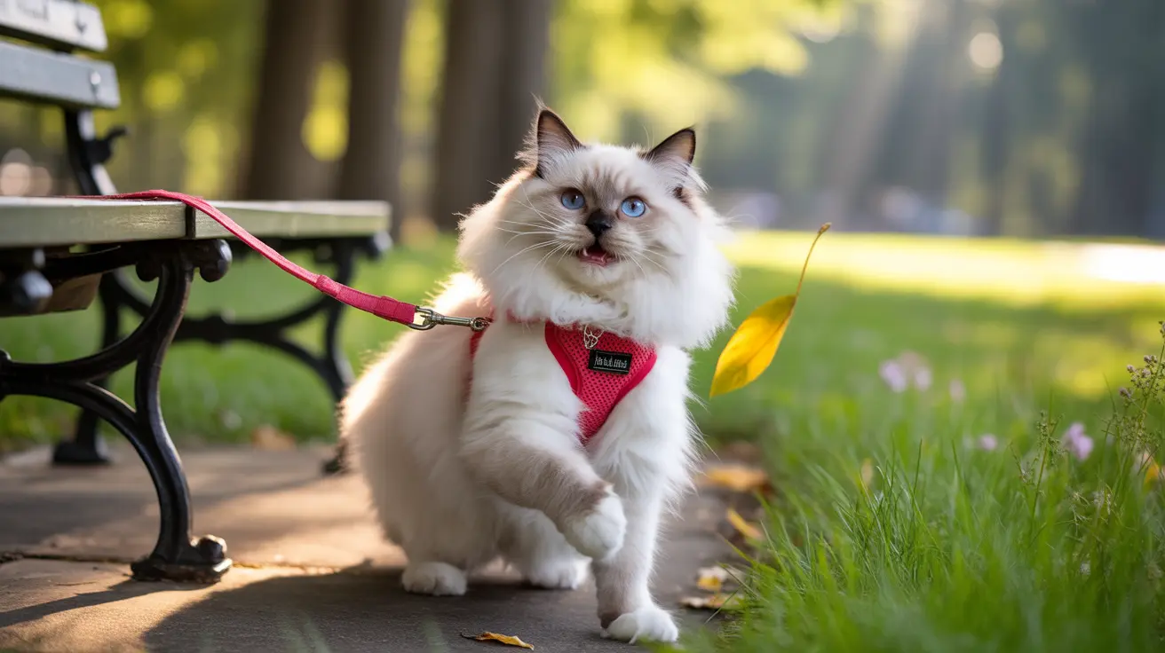 Promener un chat en laisse : est-ce cruel ou bénéfique ?