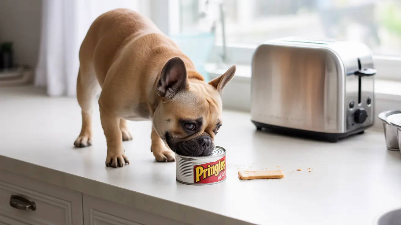 Pourquoi les Pringles sont dangereux pour les chiens
