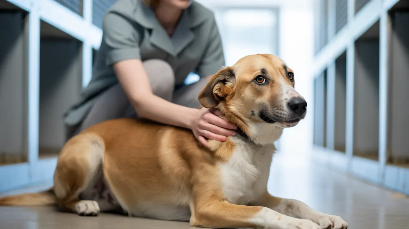 Exterior view of a modern animal shelter facility surrounded by green landscaping