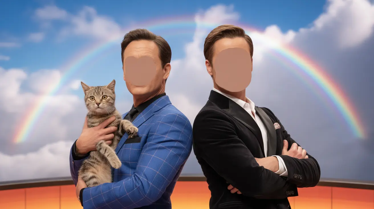 Drew Carey on The Price Is Right promoting pet adoption of California wildfire rescued animals