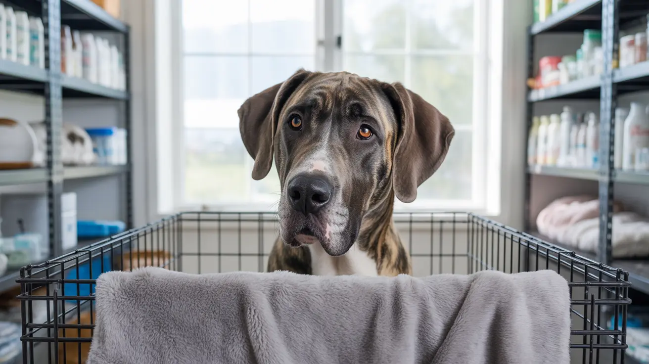 Flooded storage unit with damaged supplies at animal shelter