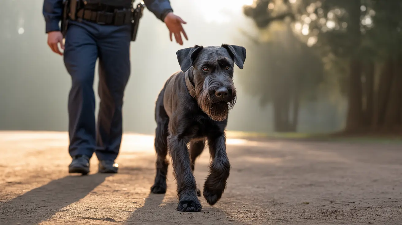 Qual é a raça do cachorro Tank em FBI International?