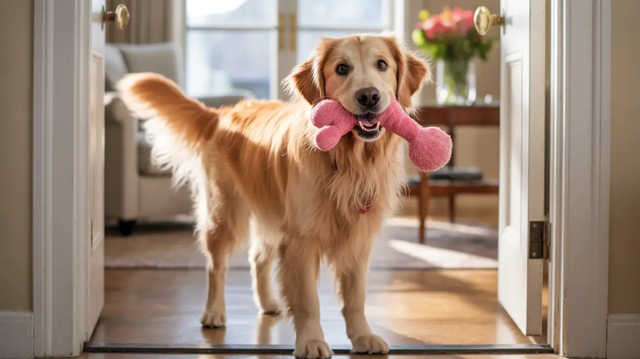 犬がおもちゃを持ってくる理由とは？心温まる行動を徹底解説