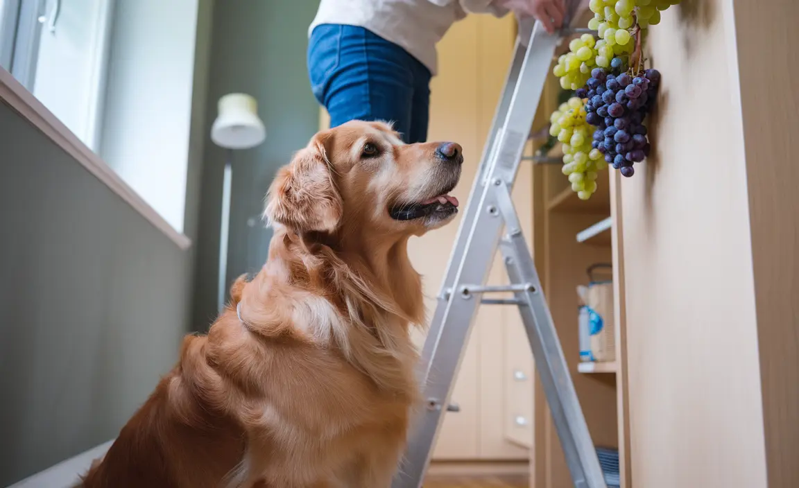¿Los perros pueden comer uvas?