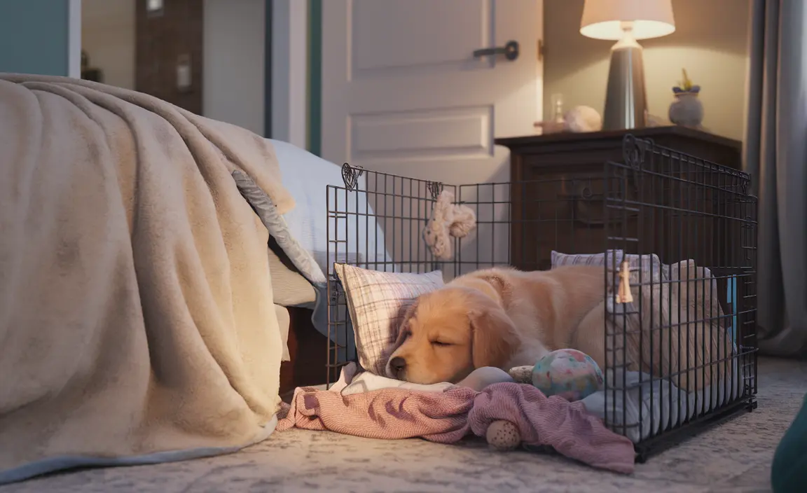 子犬の夜泣きを止める方法：静かな夜を過ごすための徹底ガイド