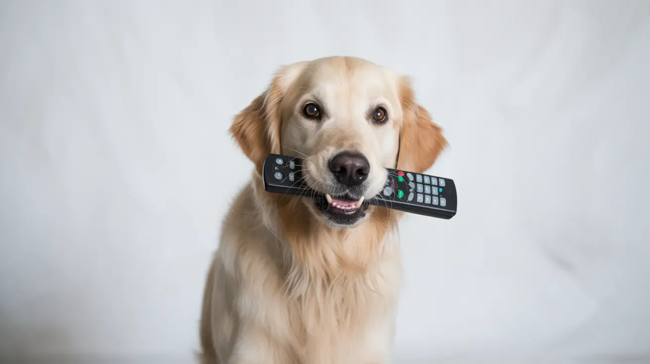 Understanding Dogs Watching TV: Golden Retriever's Adorable Attempt to Join Screen Animals
