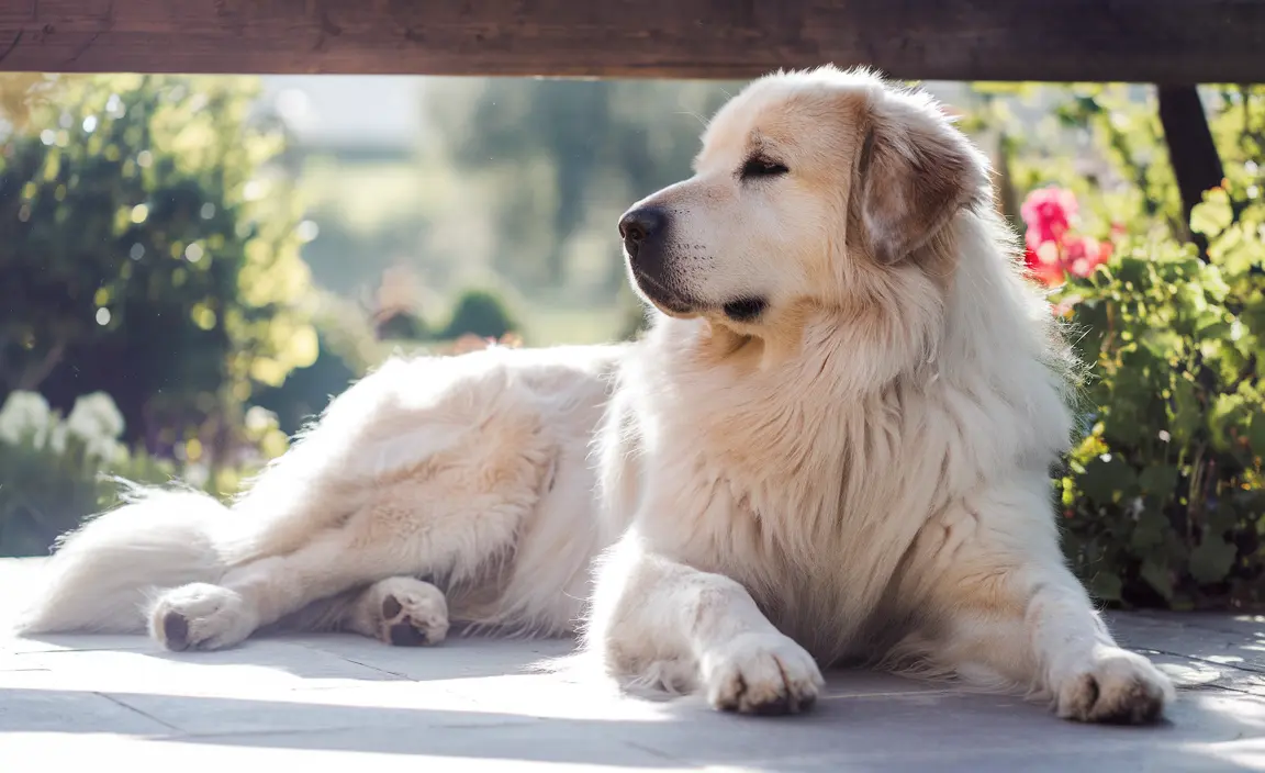 10種類の大きな白いふわふわ犬種：美しい大型犬の特徴と選び方ガイド