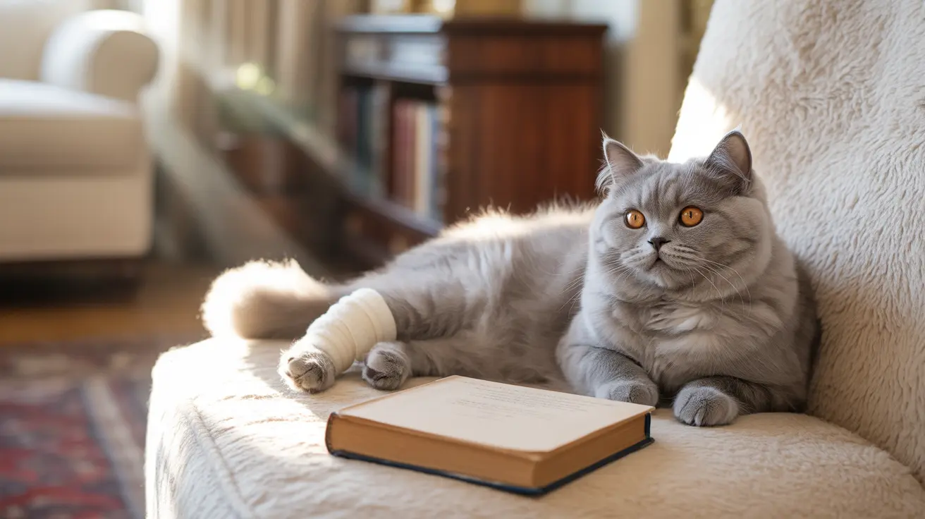 猫のしっぽの骨折：原因・治療法・回復ガイド