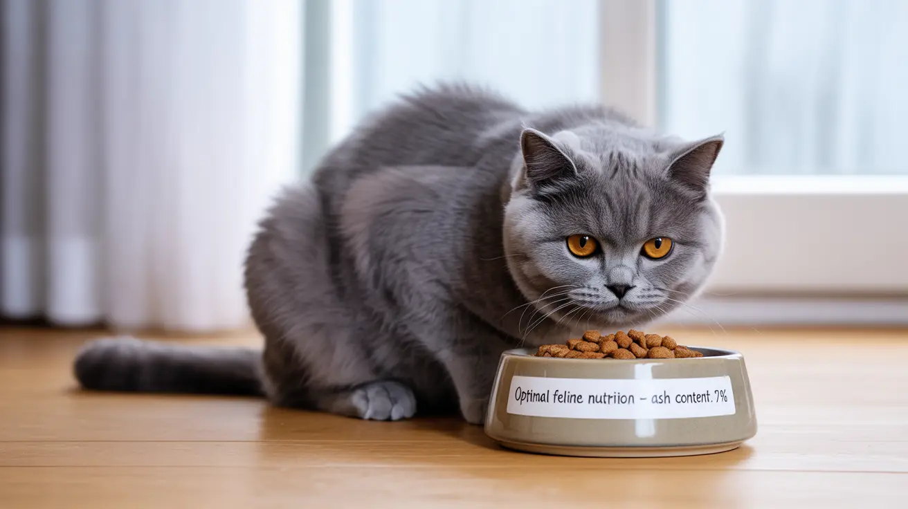 Niveles aceptables de ceniza en la comida para gatos: guía completa