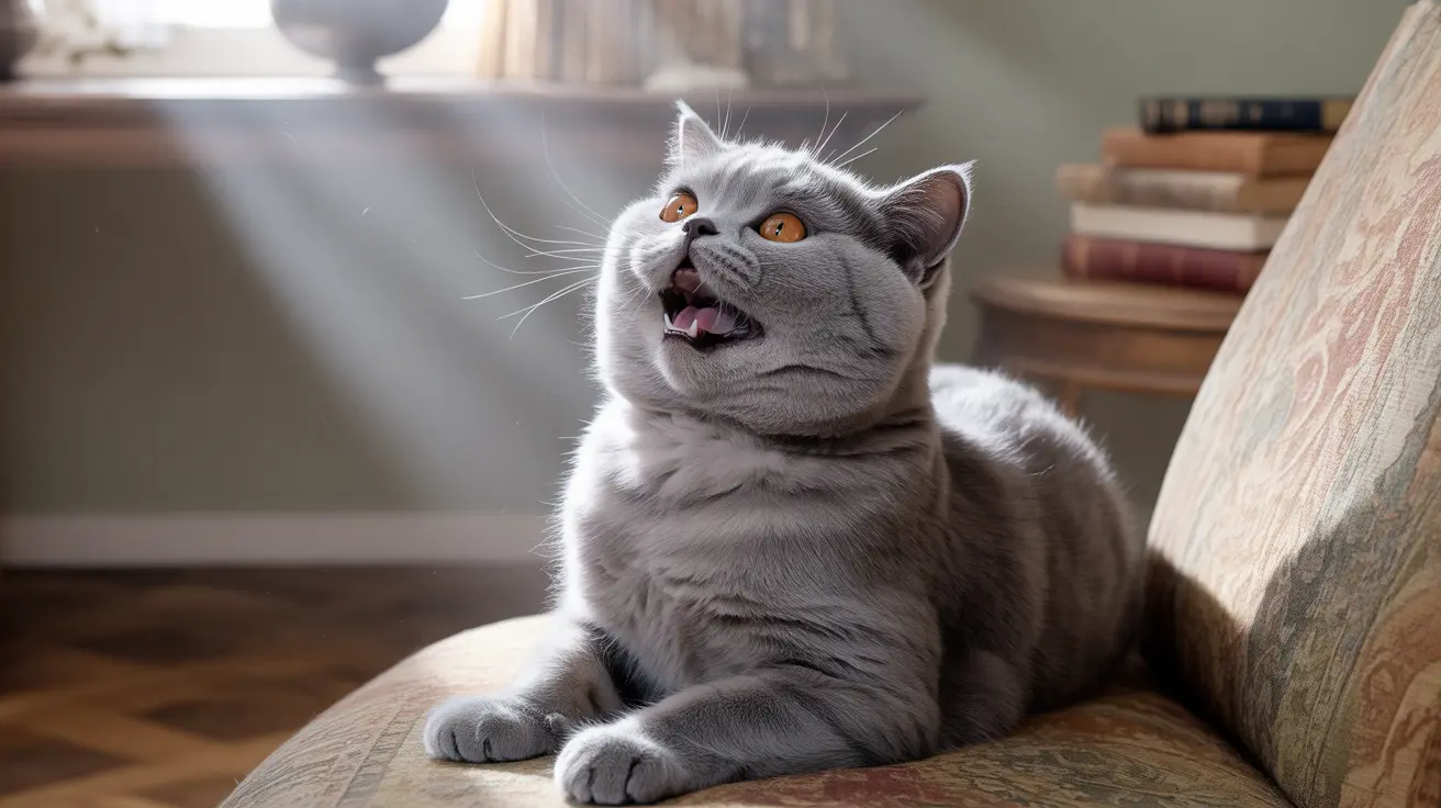 猫の毛玉を吐く音と咳の違い：見分け方ガイド