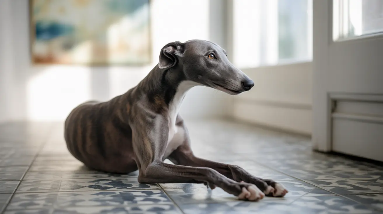 ¿Por qué los perros cruzan las patas?