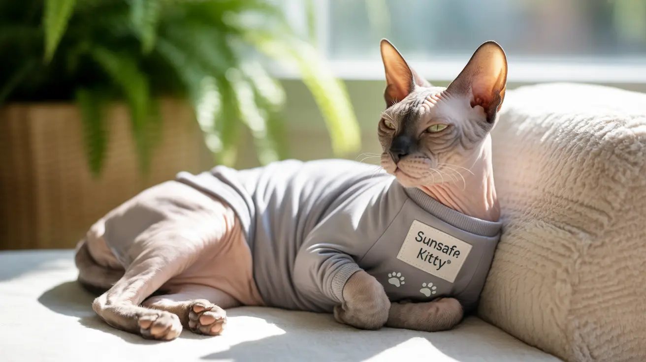 毛のない猫に日焼け止めは必要？スフィンクス猫の紫外線対策ガイド
