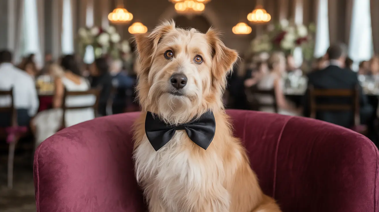 Community members enjoying the Puttin' on the Dog charity auction event supporting animal welfare