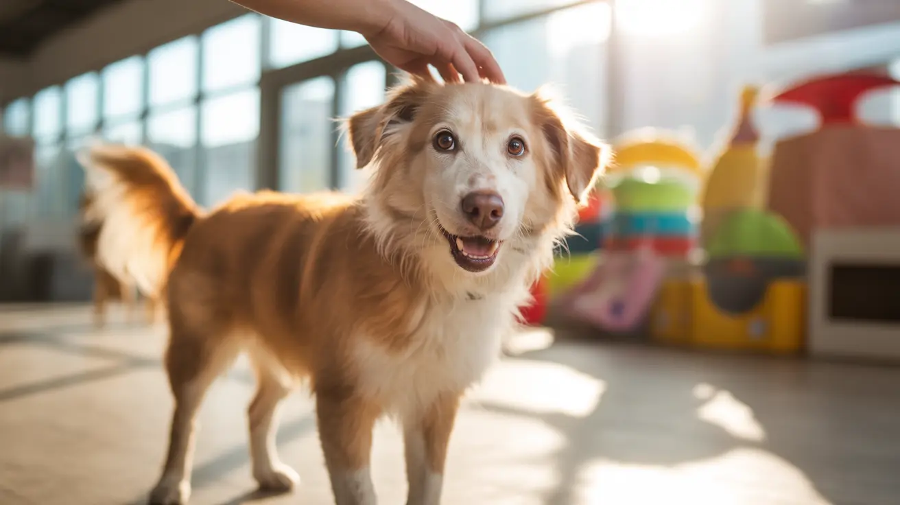 Happy rescued dogs and cats available for adoption at a humane pet store in Illinois