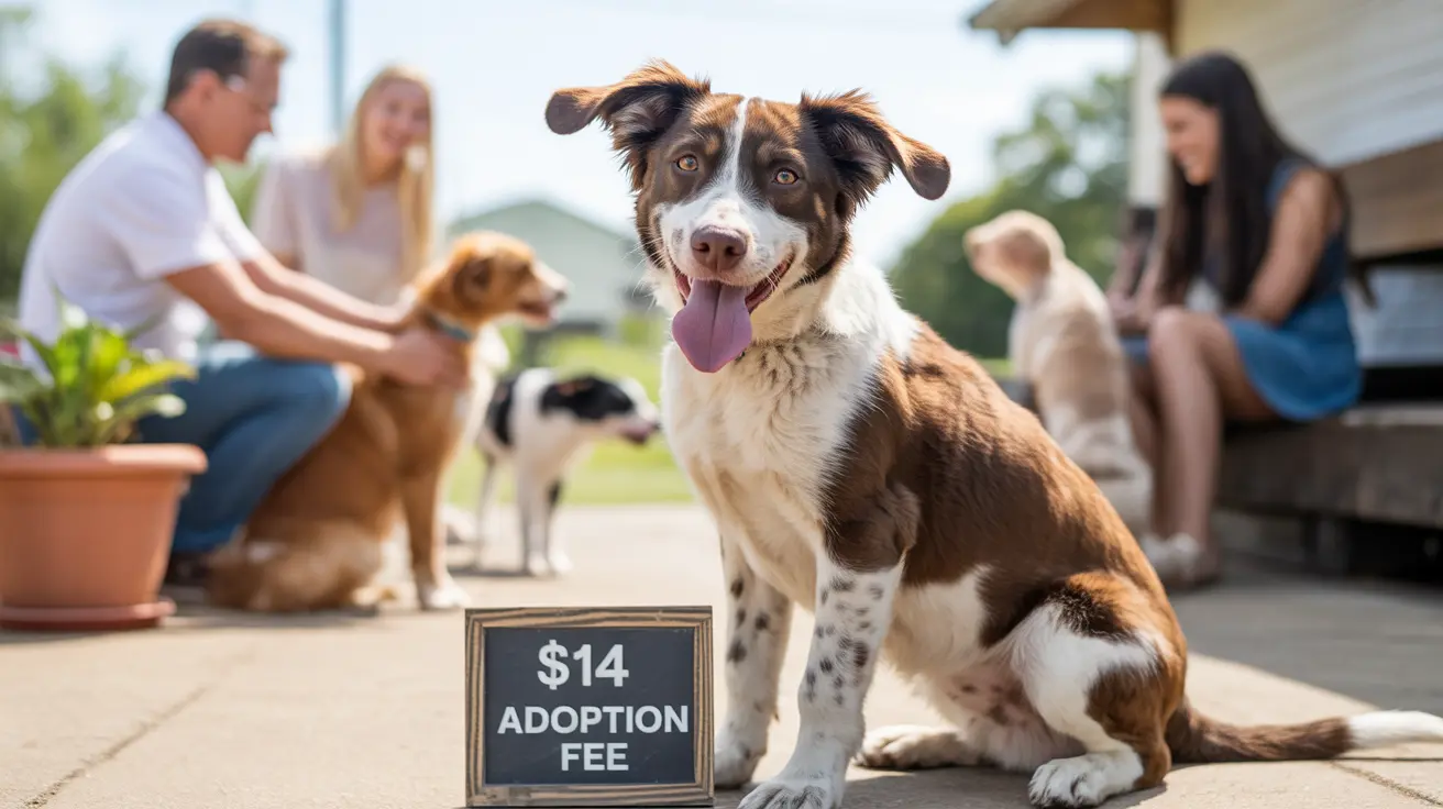 Happy family adopting a dog at Bayou Animal Services in Dickinson on Valentine's Day