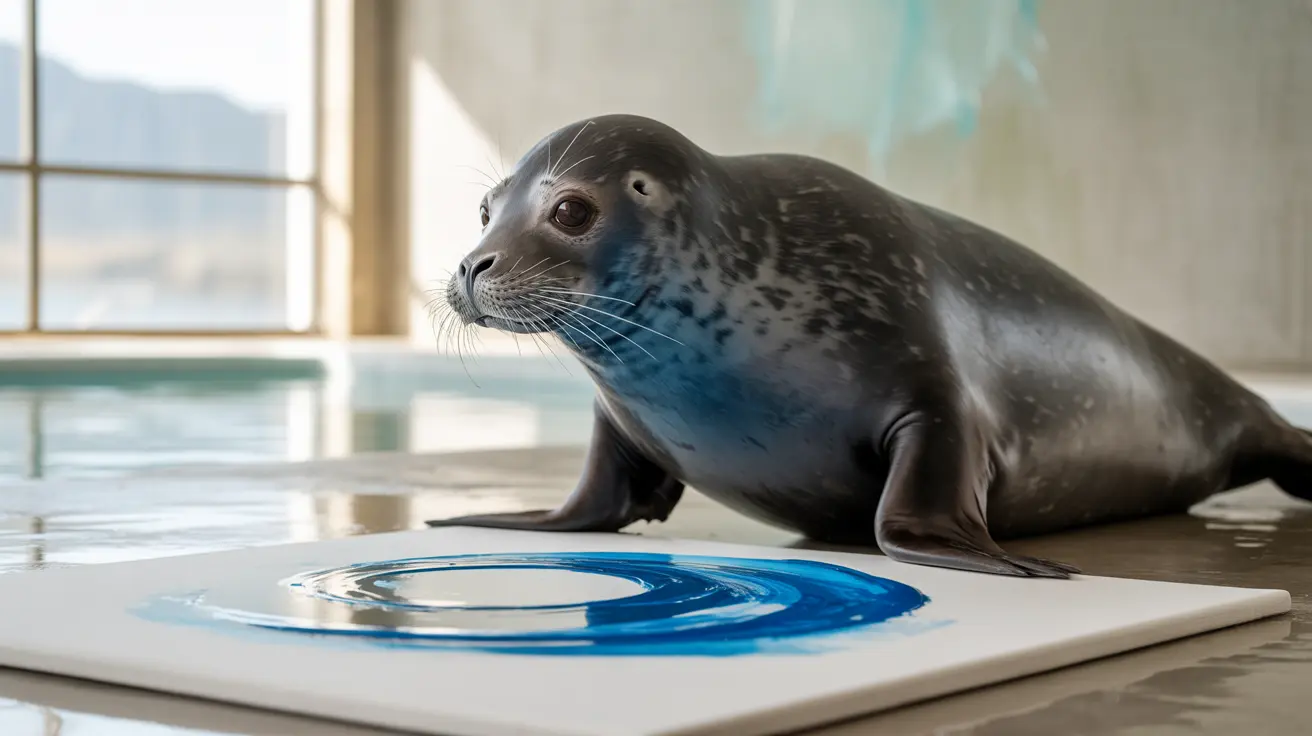 Animal Enrichment Inspires Art at Virginia Aquarium's Ocean Commotion Event