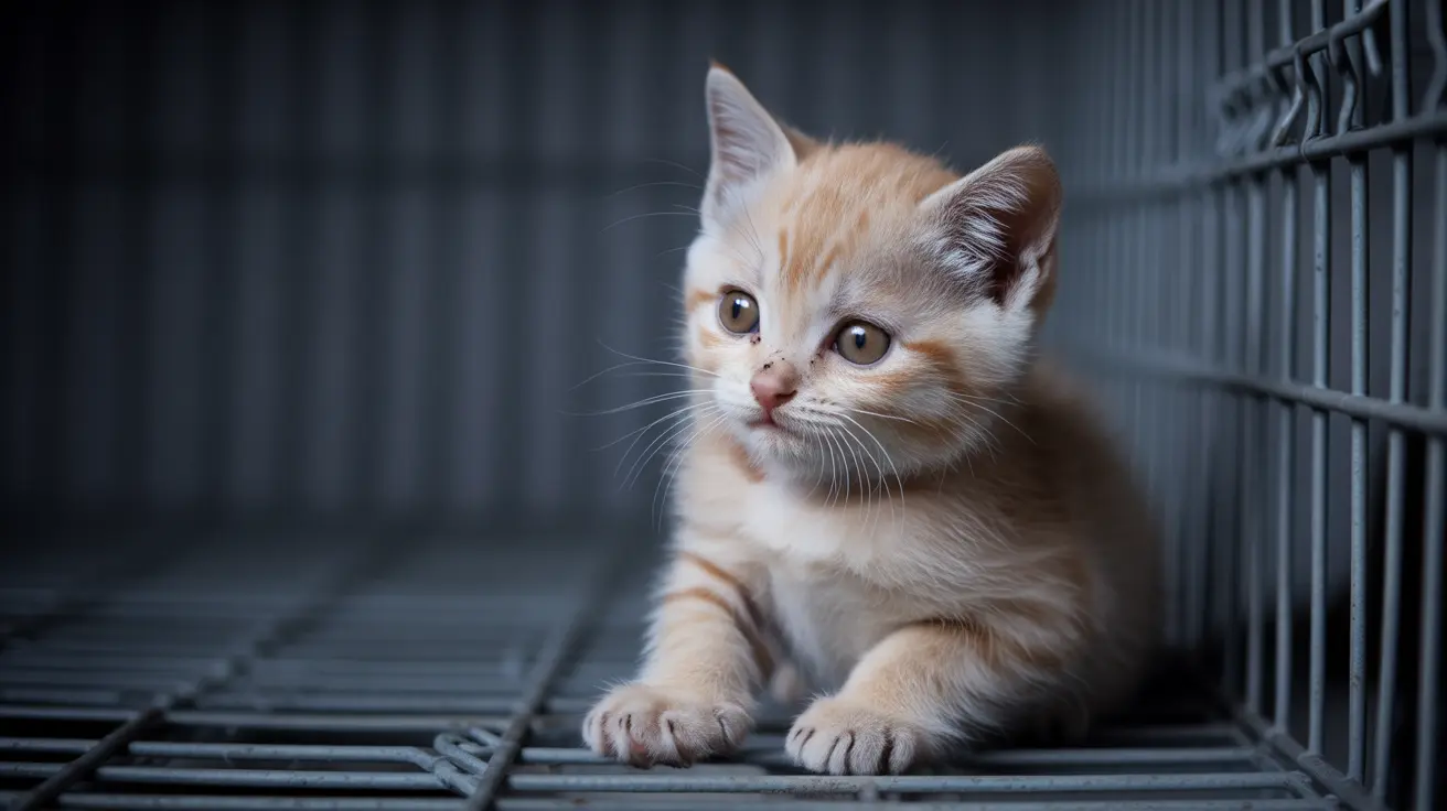 Rescued animals being cared for by Michigan humane society in an animal hoarding rescue operation