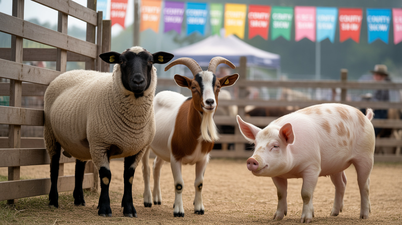 Tipos de exposiciones ganaderas y preparación