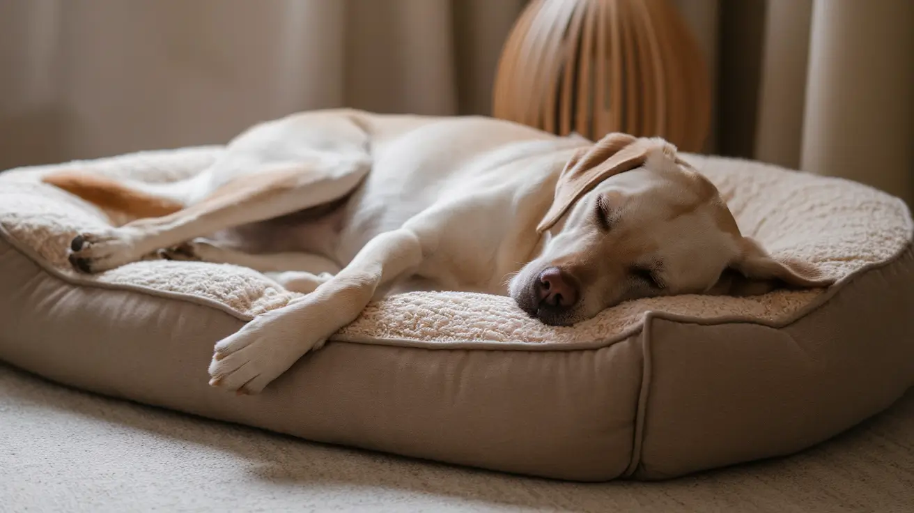 犬の寝姿に隠された秘密