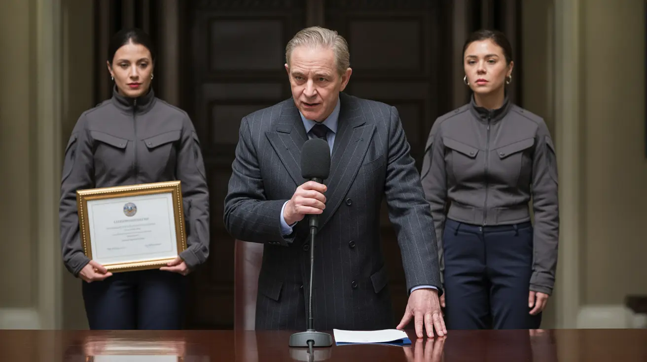 St. Mary's County officials recognizing animal control officers during a proclamation ceremony