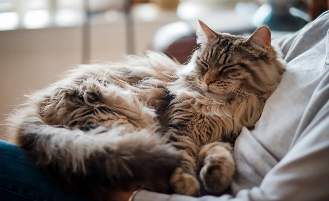 猫がいつも飼い主の上で寝る理由：愛猫が見せる絆行動を読み解く