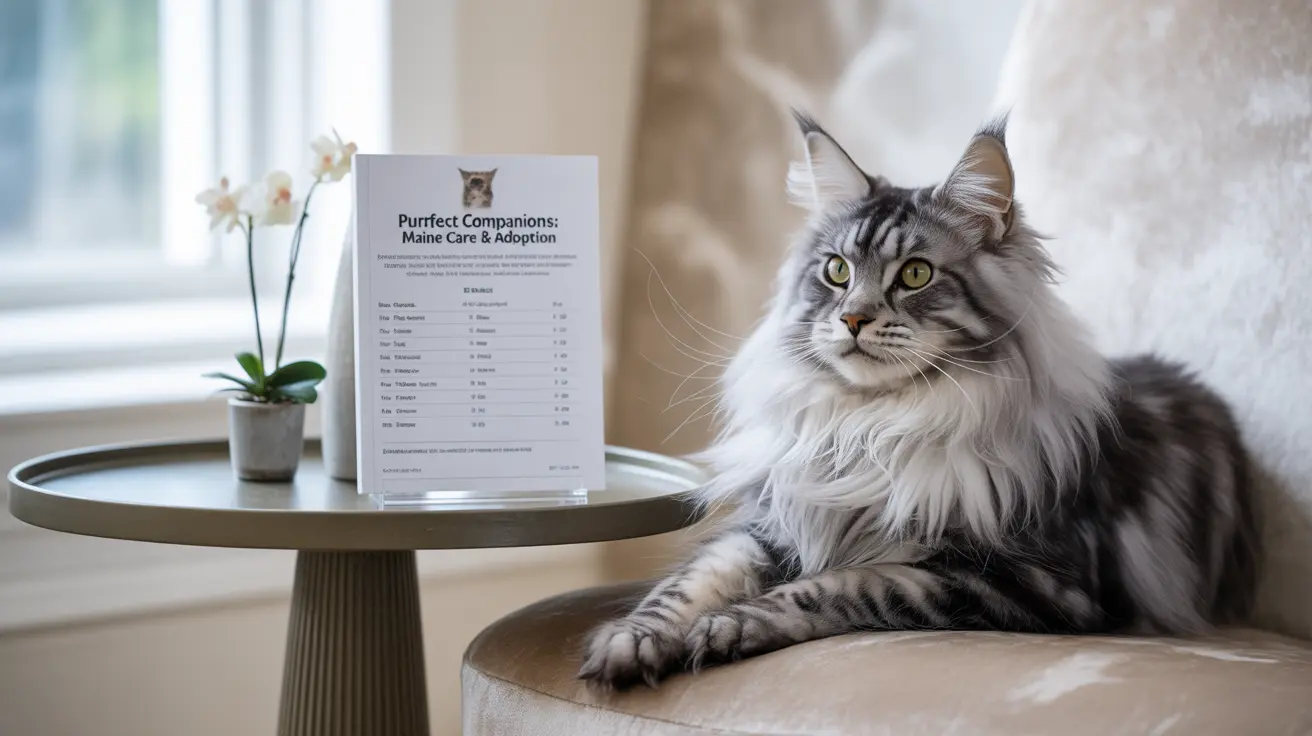 Precio del gato Maine Coon en España: guía de costos y cuidados
