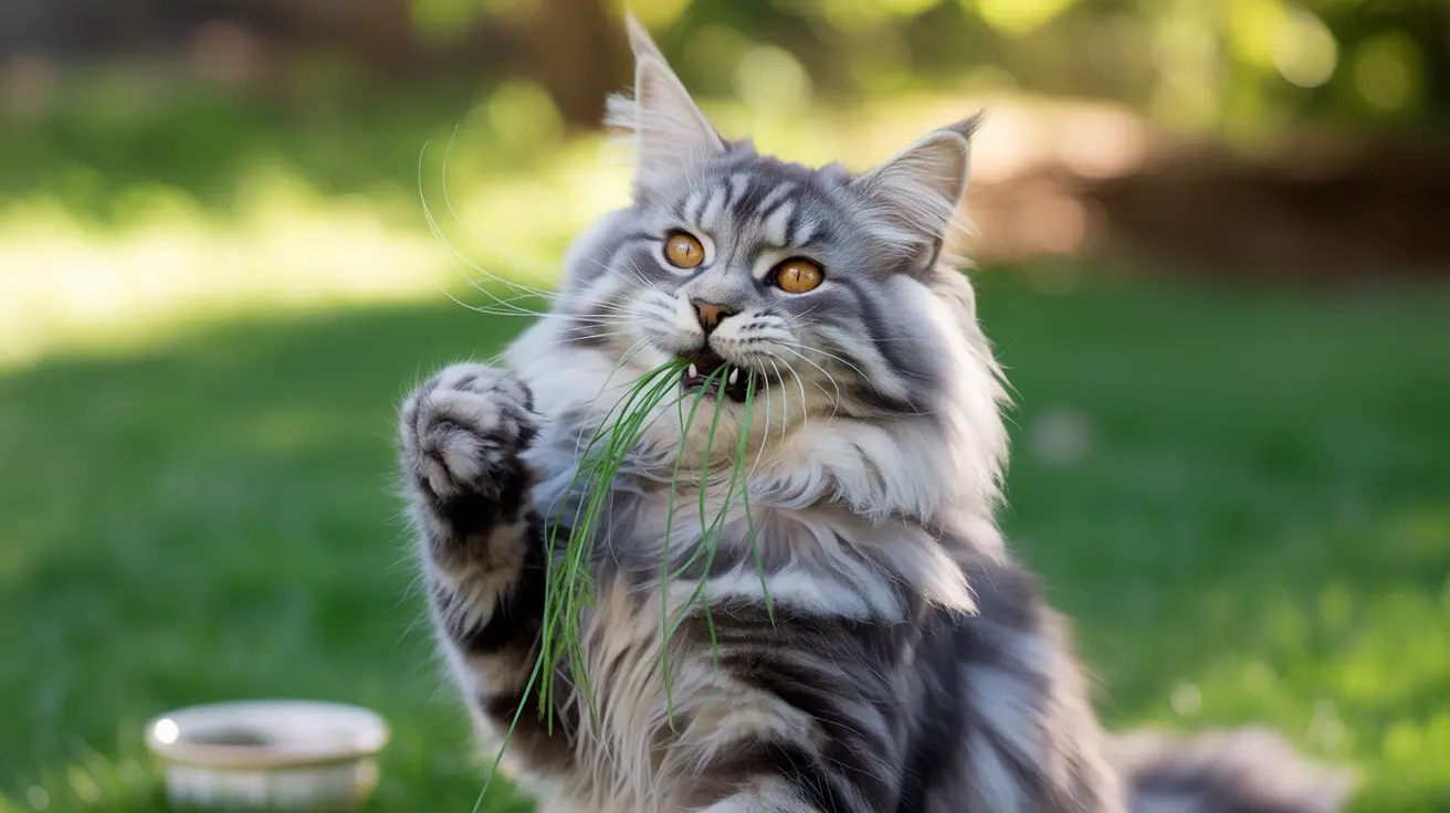 Cómo identificar los síntomas de hierba atascada en la garganta de un gato: guía completa
