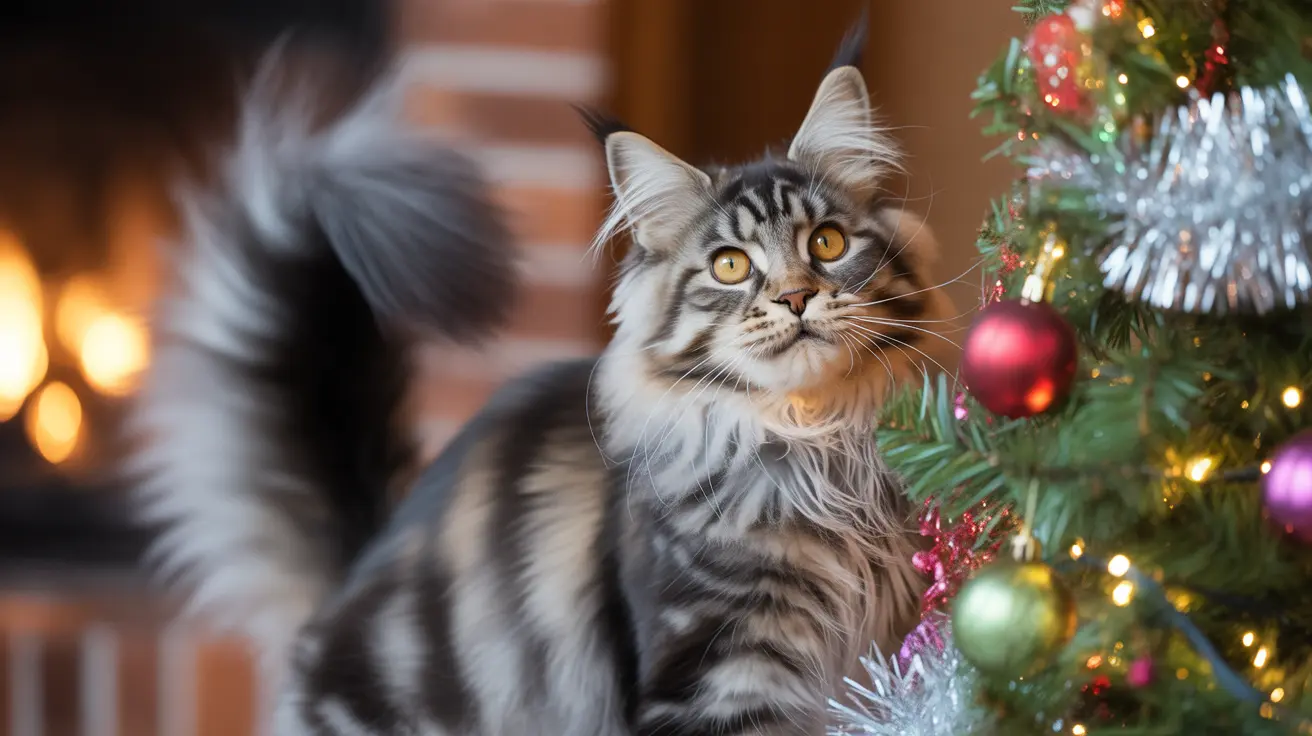 Consejos de Seguridad para Gatos en Navidad y Año Nuevo: Protegiendo a Tu Felino Durante la Temporada Festiva